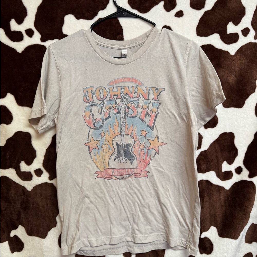 Bella Canvas Johnny Cash Graphic Tee